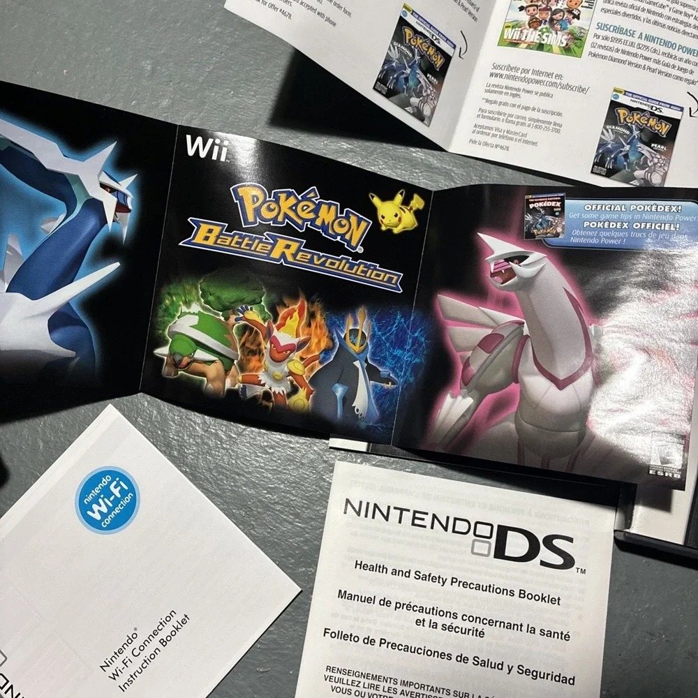 Pokémon Diamond Version (Nintendo DS) - Complete In Box (CIB) - UNTESTED ! Read!